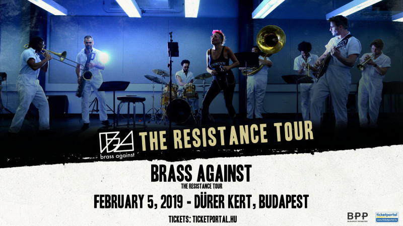 Brass Against concert in Budapest